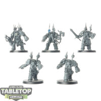 Chaos Space Marines - 5x Chaos Terminator Squad - unbemalt