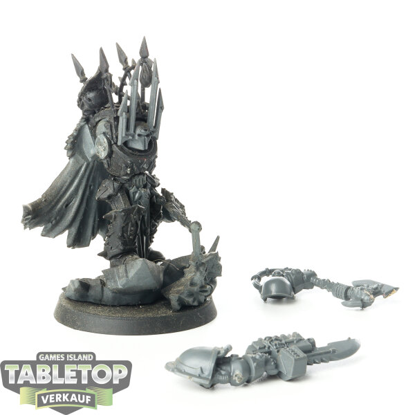 Chaos Space Marines - Sorcerer Lord in Terminator Armour - teilweise bemalt