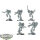 Chaos Space Marines - 5x Raptors - unbemalt