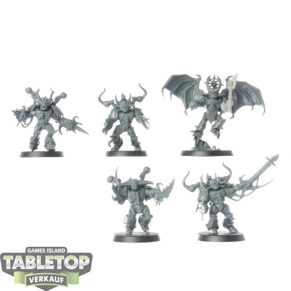 Chaos Space Marines - 5x Possessed - klassisch - unbemalt