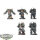 Chaos Space Marines - 5x Chosen - klassisch - teilweise bemalt