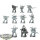 Chaos Space Marines - 10x Chaos Space Marines - teilweise bemalt