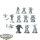 Chaos Space Marines - 10x Legionaries - unbemalt