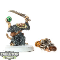 Skaven - 1 Poison Wind Globadiers / Skryre Acolytes...