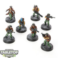 Rebellen - 7 Rebel Troopers - bemalt