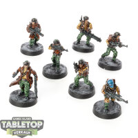 Rebellen - 7 Rebel Troopers - bemalt