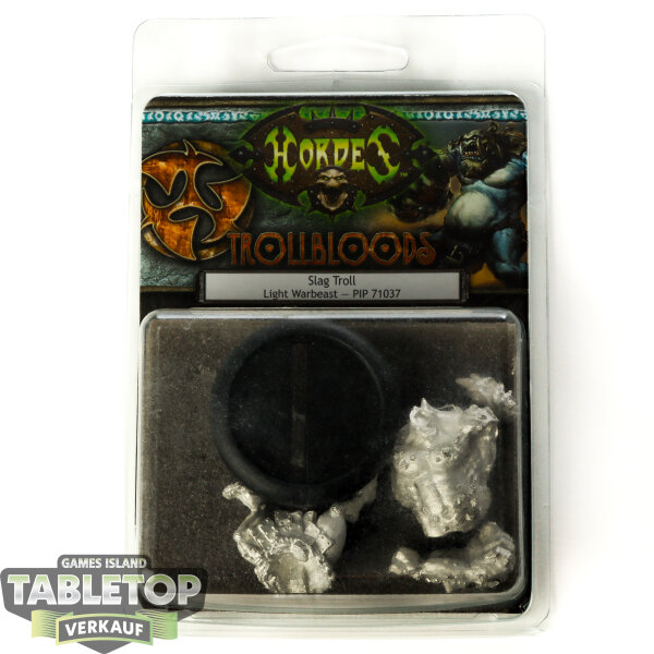 Trollbloods - Slag Troll - im Gussrahmen