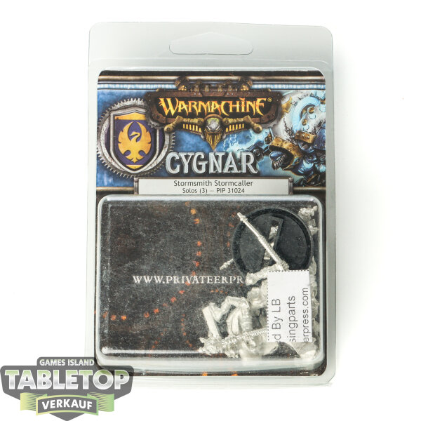 Cygnar - 3x Stormsmith Stormcallers - im Gussrahmen