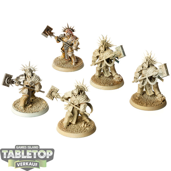 Stormcast Eternals - 5x Retributors - teilweise bemalt