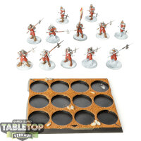Lannister - 12 x Lannister Halberdiers - bemalt