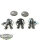 Space Marines - 3x Inceptor Squad - teilweise bemalt