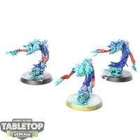 Disciples of Tzeentch - 3x Flamers - teilweise bemalt