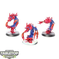 Disciples of Tzeentch - 3x Flamers - teilweise bemalt