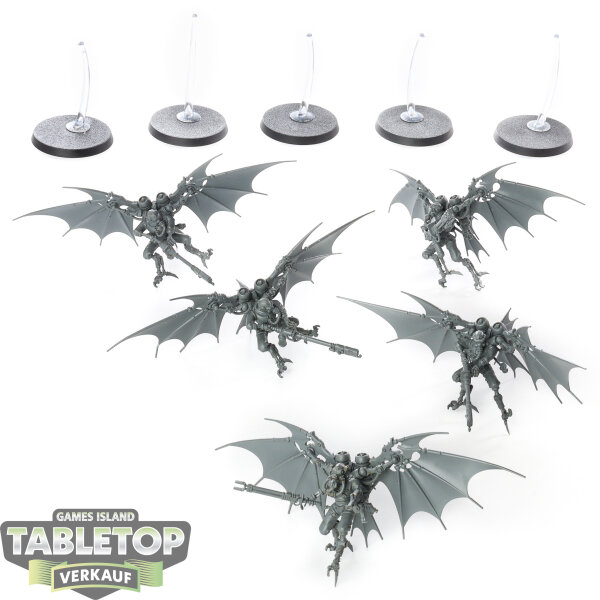 Adeptus Mechanicus - 5x Pteraxii Sterylizors - unbemalt
