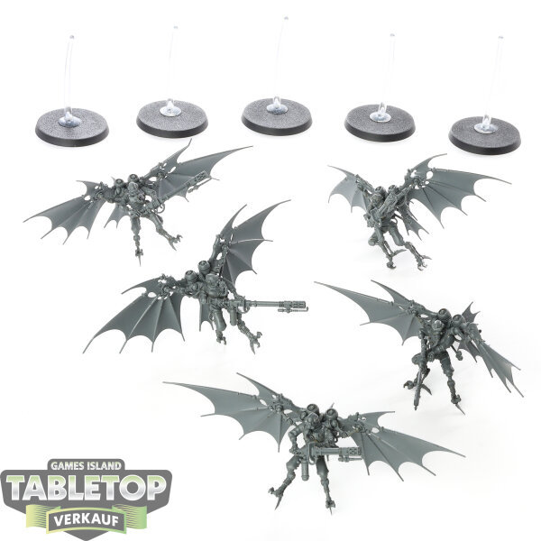 Adeptus Mechanicus - 5x Pteraxii Sterylizors - unbemalt