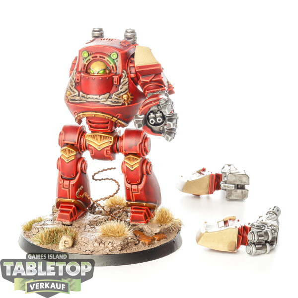 Horus Heresy - Blood Angels Contemptor Dreadnought - bemalt