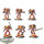 Blood Angels - 6 Assault Squad klassisch - bemalt