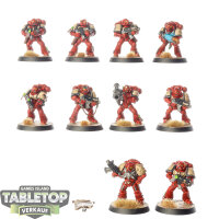 Blood Angels - 10 Tactical Squad - bemalt