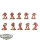 Blood Angels - 10 Tactical Squad klassisch - bemalt