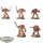 Blood Angels - 5 Company Command - bemalt