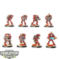 Blood Angels - 8 Tactical Squad klassisch - bemalt