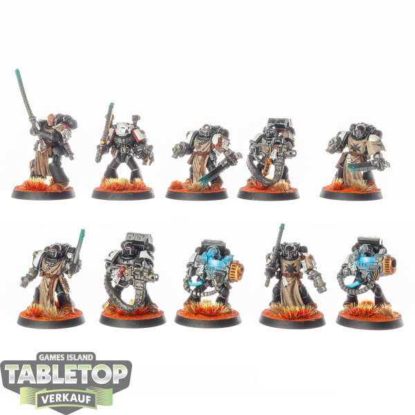 Black Templars - Crusader Squad klassisch - bemalt