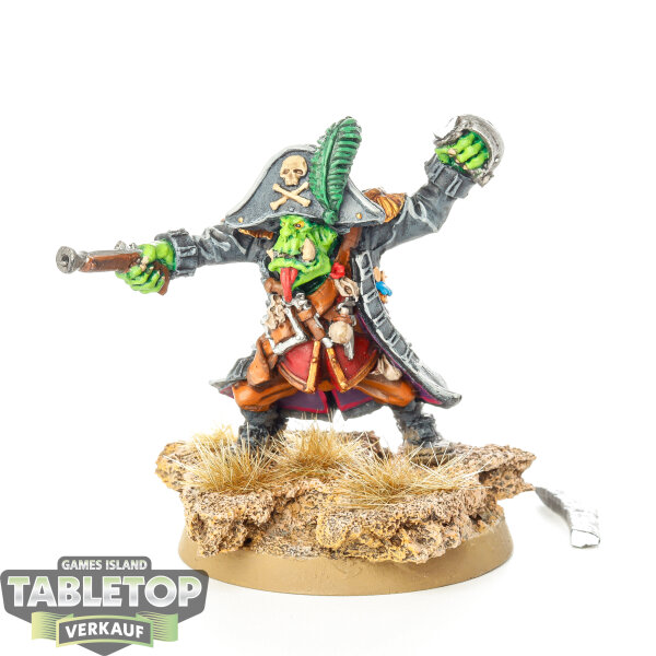 Miniaturen - Orc Admiral - bemalt