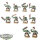 Orks - 10 Ork Boyz - bemalt