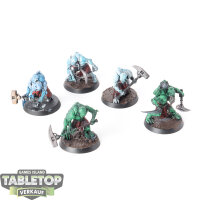 Genestealer Cults - 5 Aberrants - bemalt