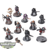 Genestealer Cults - 10 Neophyte Hybrids - teilweise bemalt