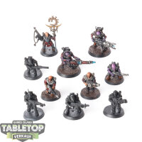 Genestealer Cults - 10 Neophyte Hybrids - teilweise bemalt