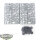 Der Hobbit Figuren - Gut - 24x Warriors of Erebor - im Gussrahmen