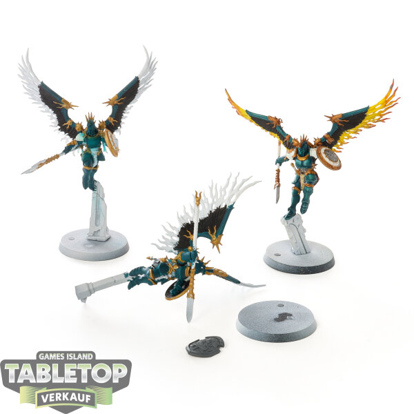 Stormcast Eternals - 3x Prosecutors - teilweise bemalt