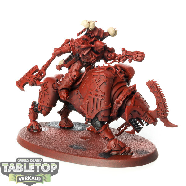 Chaos Space Marines - Lord on Juggernaut - teilweise bemalt