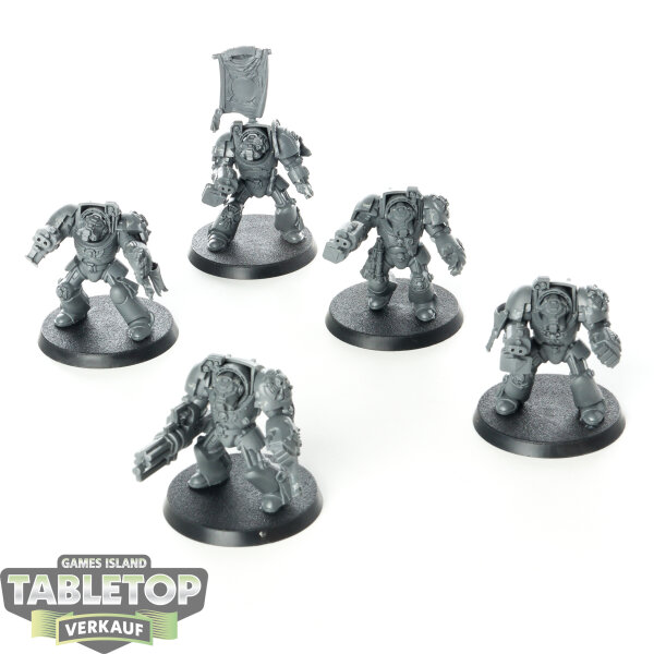 Space Marines - 5 Terminator Squad - unbemalt