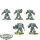 Horus Heresy - 5x Legion Cataphractii Terminator Squad - bemalt