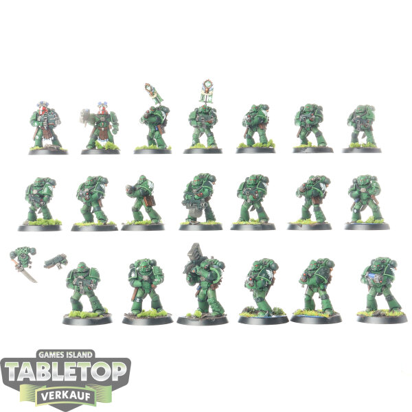 Horus Heresy - 20x MKIV Tactical Squad - bemalt