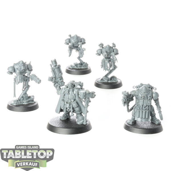 Leagues of Votann - 5 Brôkhyr Iron-master - unbemalt