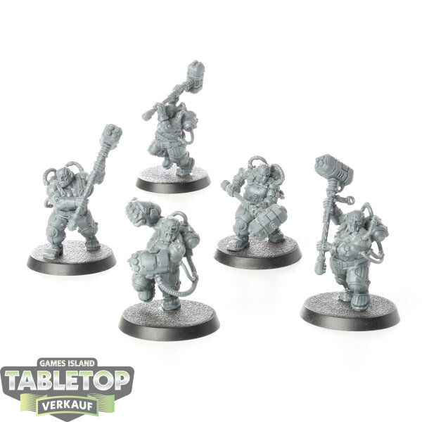 Leagues of Votann - 5 Cthonian Beserks - unbemalt