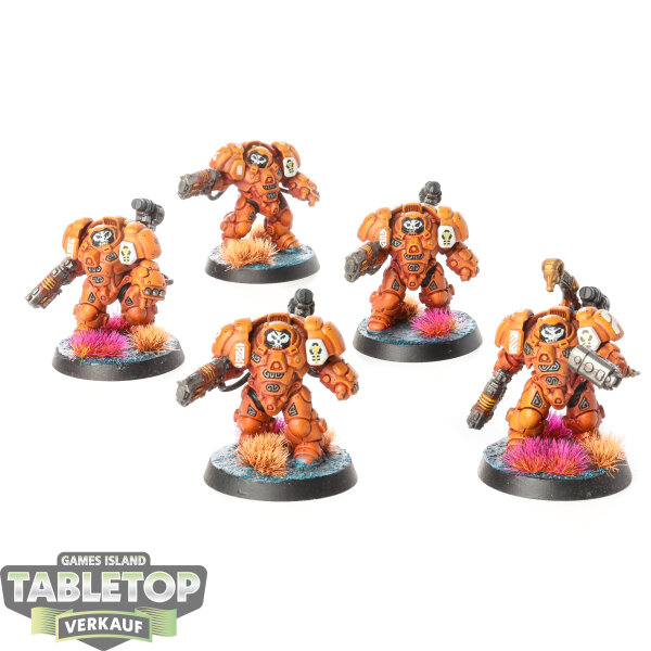 Leagues of Votann - 5 Einhyr Hearthguard - bemalt
