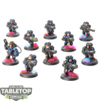 Leagues of Votann - 10 Hearthkyn Warriors - bemalt