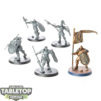 Stormcast Eternals - 5 Vindictors - teilweise bemalt