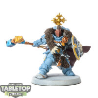 Space Wolves - Wolf Guard Battle Leader - teilweise bemalt
