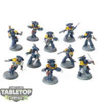 Space Wolves - 10 Blood Claws - teilweise bemalt