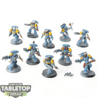 Space Wolves - 10 Blood Claws - teilweise bemalt
