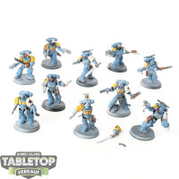 Space Wolves - 10 Blood Claws - teilweise bemalt