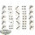 Sonstige - 25x Wizard Rune Dice 16mm Square Corner - Sonstiges