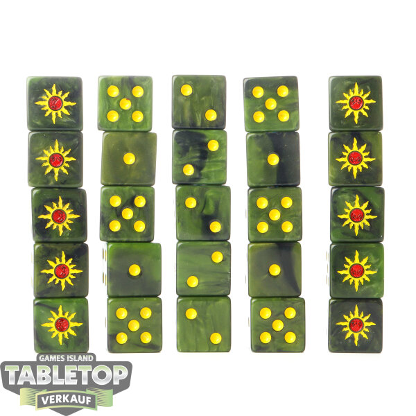 Sonstige - 25x Sneaky Suns Dice 16mm Square Corner - Sonstiges