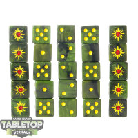 Sonstige - 25x Sneaky Suns Dice 16mm Square Corner -...