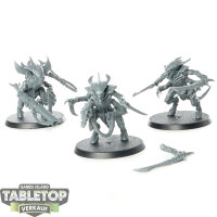 Tyraniden - 3x Tyranid Warriors - unbemalt